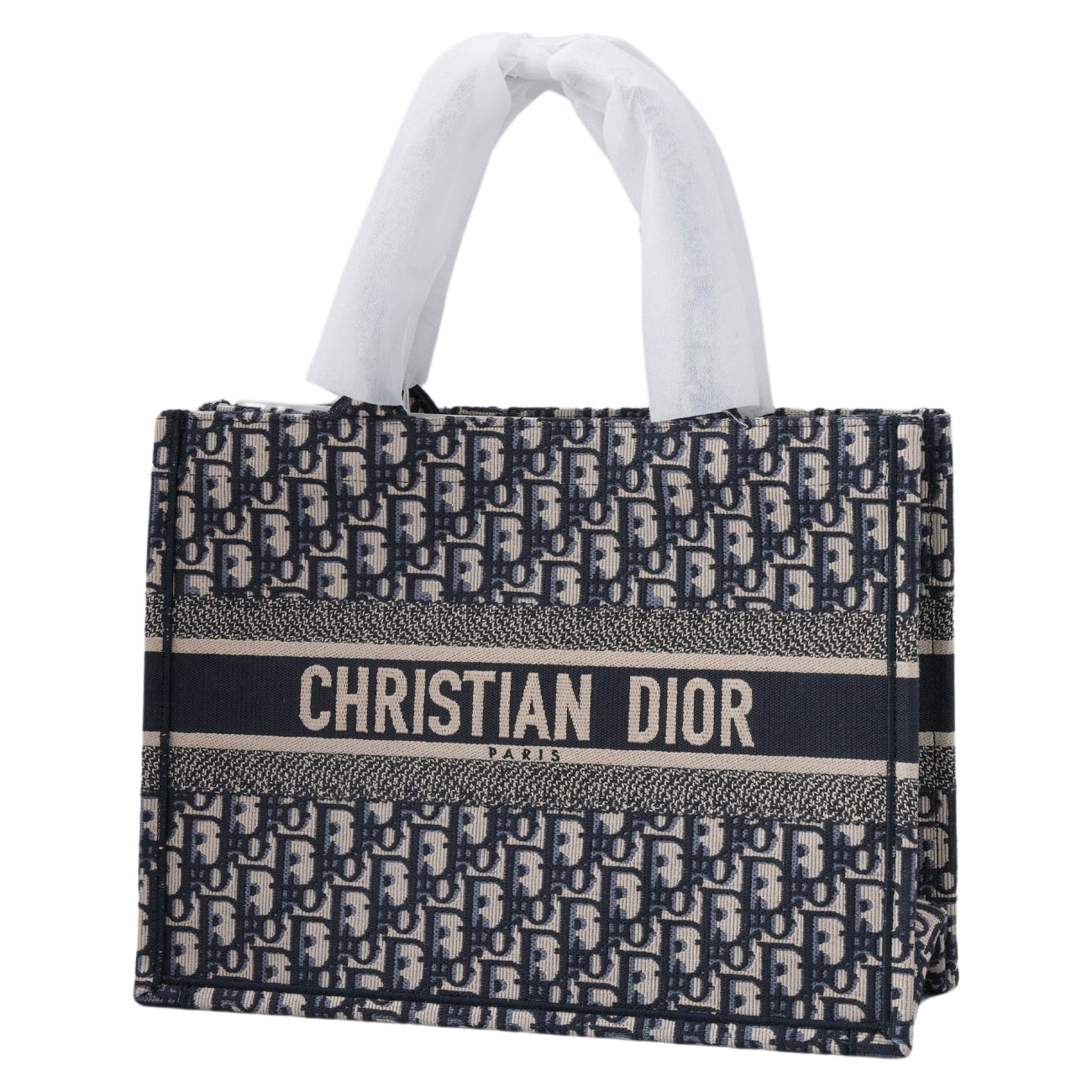 CHRISTIAN DIOR(USED)크리스찬디올 오블리크 북토트 미듐